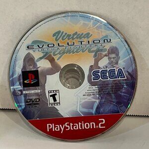 Virtua Evolution 4 Evolution, PS2, Loose Disc Only, Preowned Tested